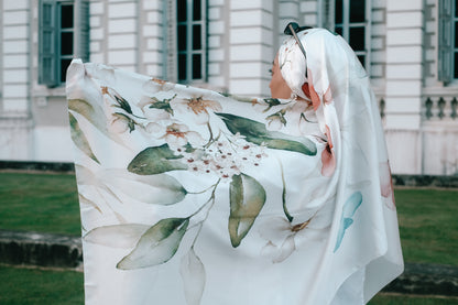 Darling Raissa [Satin Silk Shawl Series]
