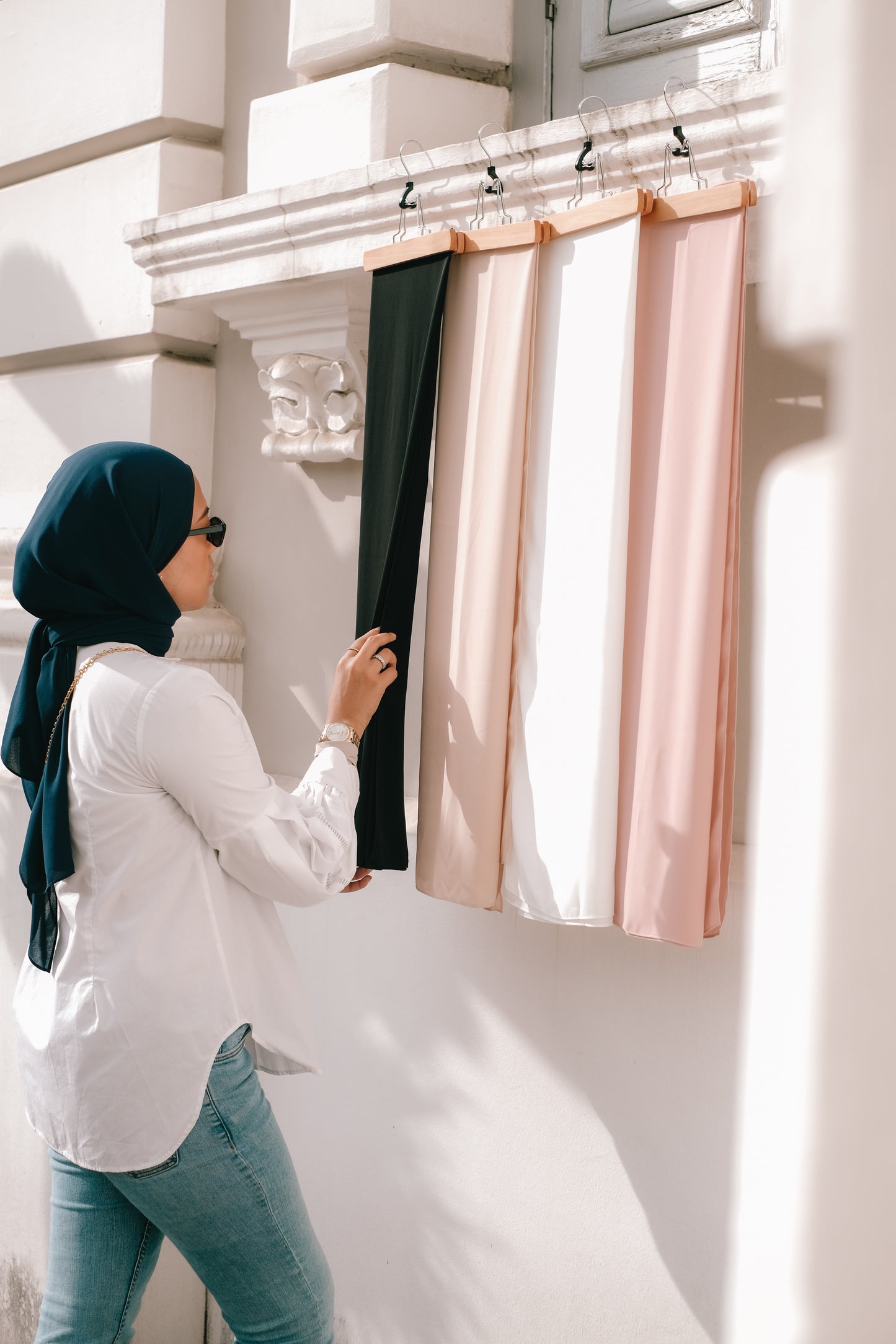 Nude [Korean Chiffon Shawl]