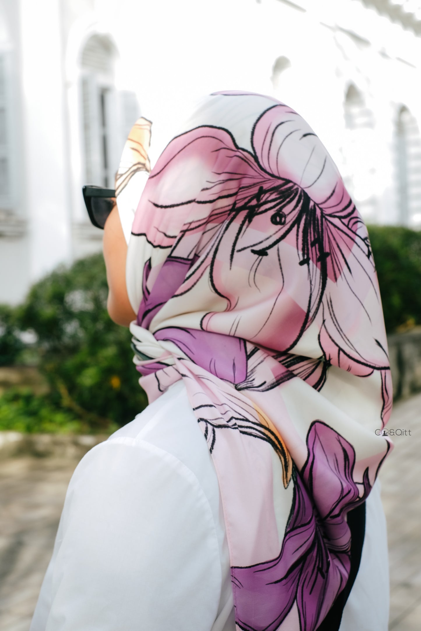 Elegant Asiyah [Velvet Satin Square Series]