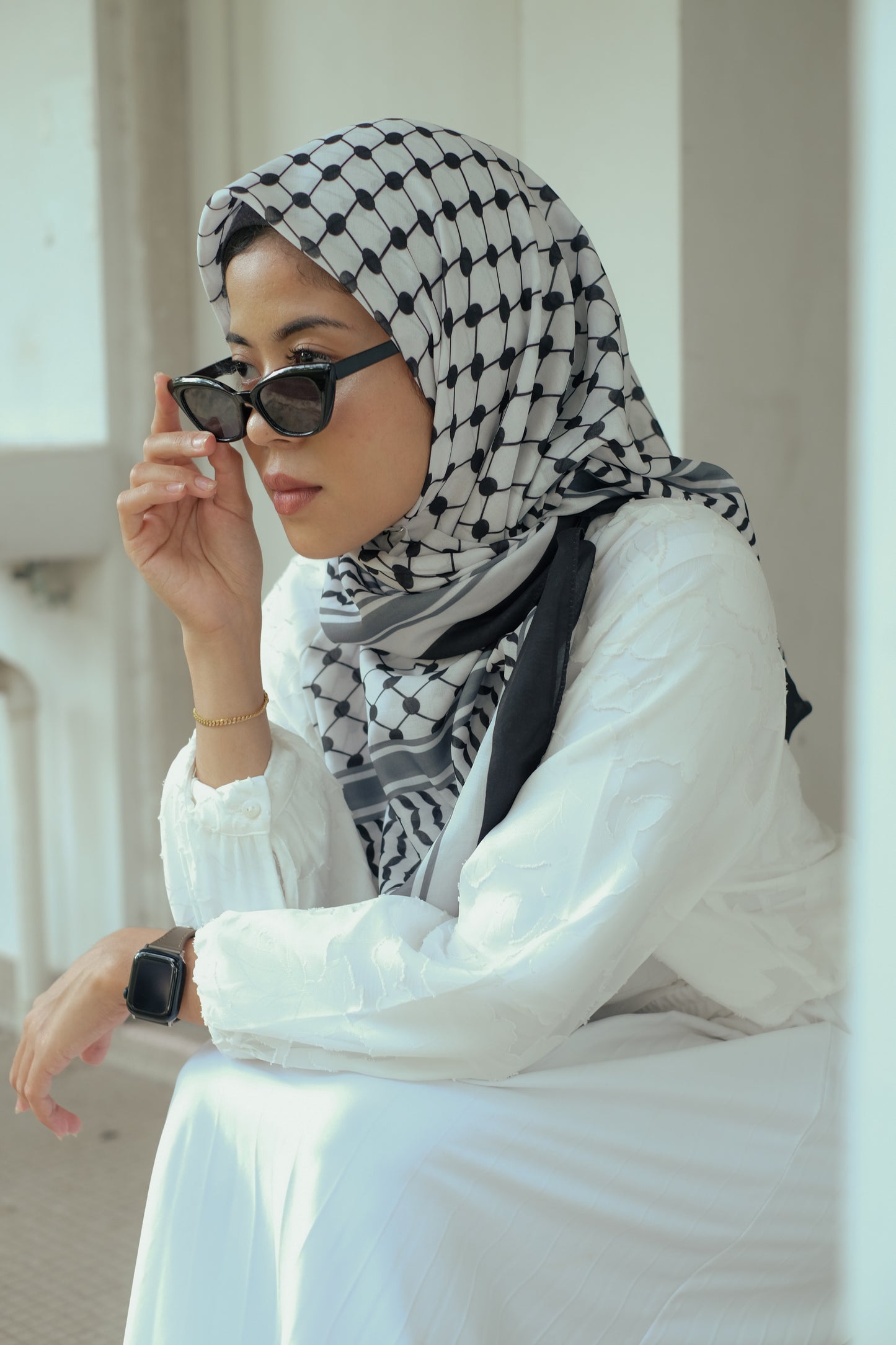 Keffiyeh [Cotton Voile Series]